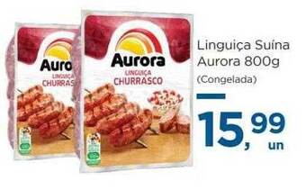 Super São Luiz Linguiça suína aurora oferta