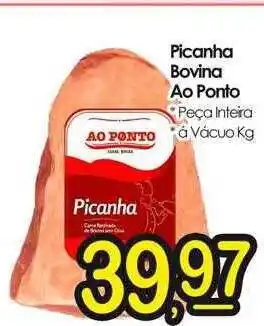 ServBem Picanha bovina ao ponto oferta