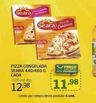 Cooper Pizza congelada seara cada oferta
