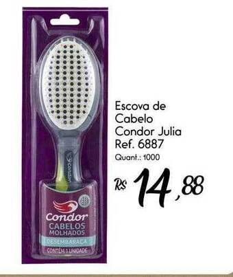 Giassi Supermercados Escova de cabelo condor julia oferta