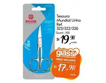 Tesoura mundial unha