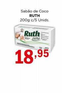 Supermercados Mundial Sabão de coco ruth oferta