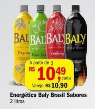 Ultrabox Energetico Baly Brasil Sabores 2L oferta