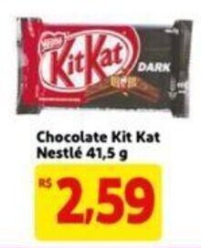Extra Supermercado Chocolate Kit Kat Nestle 41.5g oferta