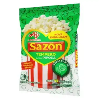 Rede Top Tempero pipoca sazón 60g oferta