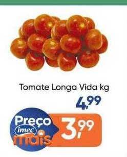 Imec Supermercados Tomate longa vida oferta