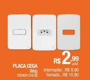 Placa cega weg