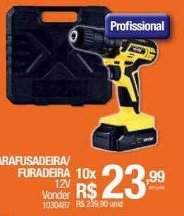 Milium Parafusadeira furadeira 12v vonder oferta