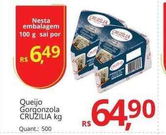 Supermercados Koch Queijo gorgonzola cruzilia kg oferta