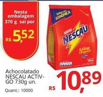 Supermercados Koch Achocolatado nescau activ-go oferta