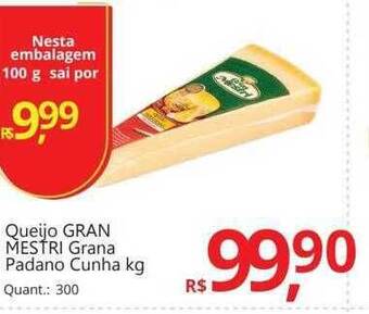 Supermercados Koch Queijo gran mestri grana padano cunha kg oferta
