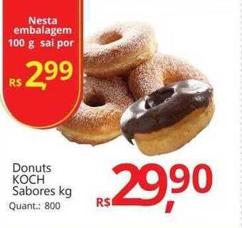 Supermercados Koch Donuts koch sabores kg oferta