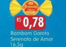 Epa Bombom garoto serenata de amor oferta