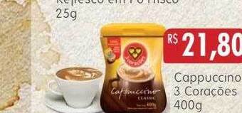 Epa Cappuccino 3 corações oferta