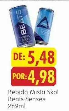 Bebida mista skol beats senses