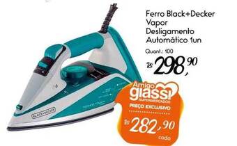 Giassi Supermercados Ferro black+decker vapor desligamento automático oferta