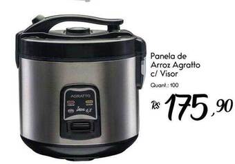 Giassi Supermercados Panela de arroz agratto c visor oferta