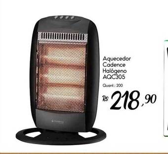Giassi Supermercados Aquecedor cadence halógeno aqc305 oferta