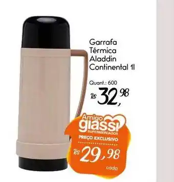 Garrafa térmica aladdin continental