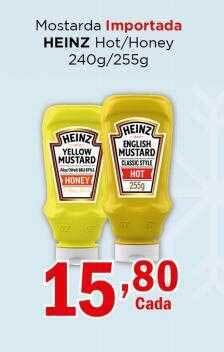 Supermercados Mundial Mostarda importada heinz hot honey oferta