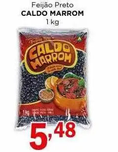 Supermercados Mundial Feijão preto caldo marrom oferta