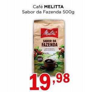 Supermercados Mundial Café melitta sabor da fazenda oferta