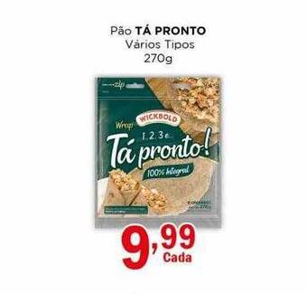 Supermercados Mundial Pão tá pronto vários tipos oferta