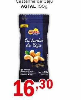 Supermercados Mundial Castanha de caju agtal oferta