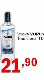 Supermercados Mundial Vodka vorus tradicional oferta