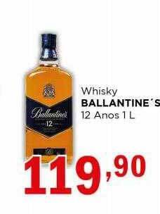 Supermercados Mundial Whisky ballantine's oferta