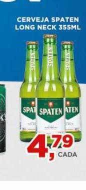 Supermercados Mundial Cerveja spaten long neck oferta