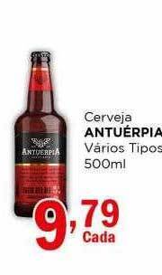 Supermercados Mundial Cerveja antuérpia vários tipos oferta