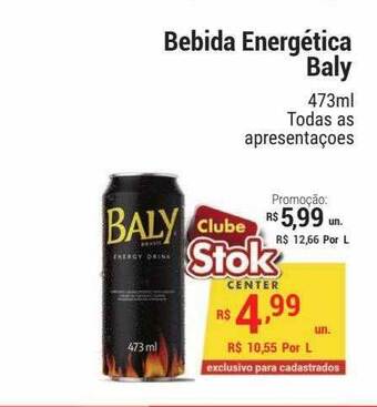 Bebida energética baly