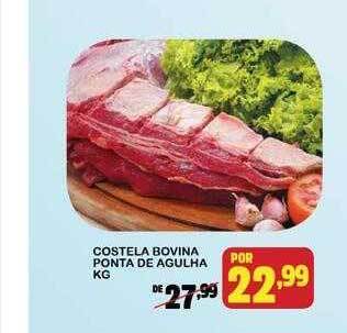 Ayumi Supermercados Costela bovina ponta de agulha kg oferta