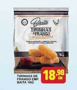 Tirinhas de frango emp. baita