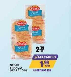 Ayumi Supermercados Steak frango seara oferta