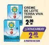 Ayumi Supermercados Creme de leite terra viva oferta