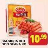 Ayumi Supermercados Salsicha hot dog seara kg oferta