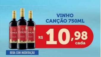 Bahamas Supermercados Vinho canção oferta