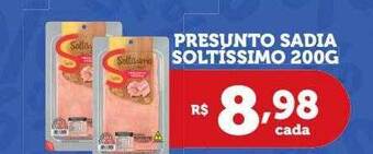 Bahamas Supermercados Presunto sadia soltíssimo oferta