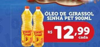 Bahamas Supermercados Óleo de girassol sinha pet oferta