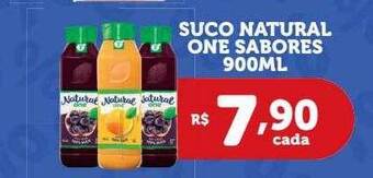 Bahamas Supermercados Suco natural one sabores oferta