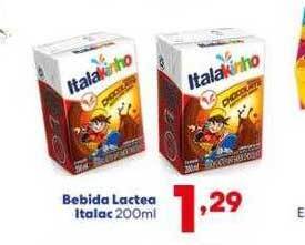 Bebida lactea italac