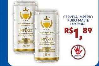 Boa Supermercados Cerveja império puro malte oferta