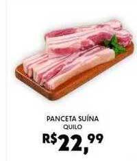 Boa Supermercados Panceta suína oferta