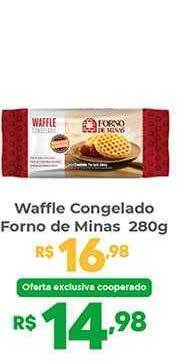 Coocerqui Waffle congelado forno de minas oferta