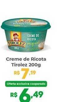 Coocerqui Creme de ricota tirolez oferta