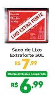 Coocerqui Saco de lixo extraforte oferta