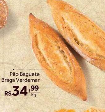 Pão baguete braga verdemar