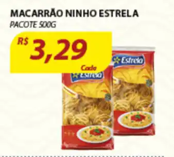 Assaí Atacadista Macarrao ninho Estrela 500g oferta